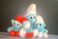 The smurf family!